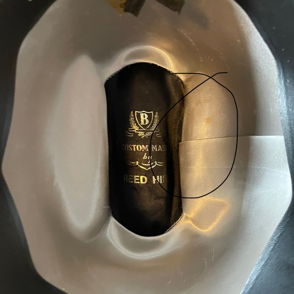 Reed Hill Western Cattleman’s crease custom made hat - Picture 7 of 10